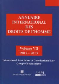 Annuaire international des droits de l'homme. Vol. 7. 2012-2013