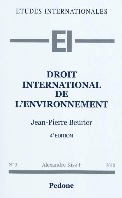 Droit international de l'environnement