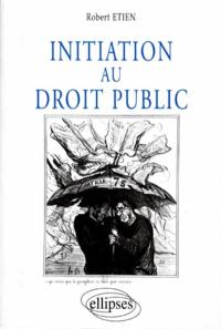 Initiation au droit public