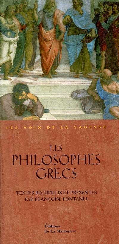 Les philosophes grecs