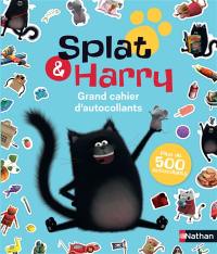 Splat & Harry : grand cahier d'autocollants