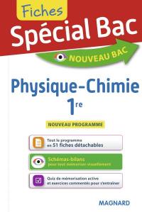 Physique chimie 1re : nouveau programme, nouveau bac