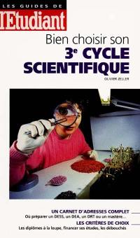 Bien choisir son 3e cycle scientifique