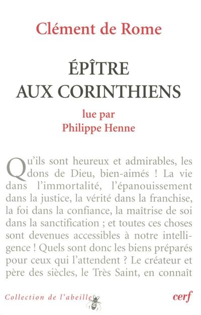 Epître aux Corinthiens