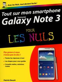 Tout sur mon smartphone Samsung Galaxy note 3 pour les nuls