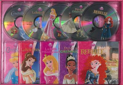 Disney princesses : mon coffret livres CD