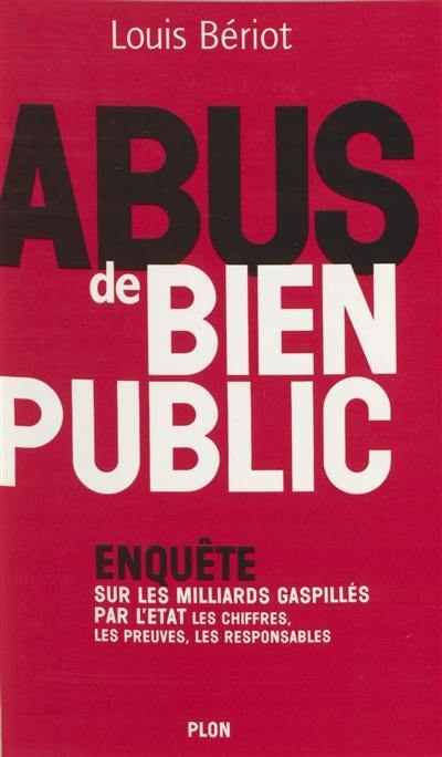 Abus de bien public