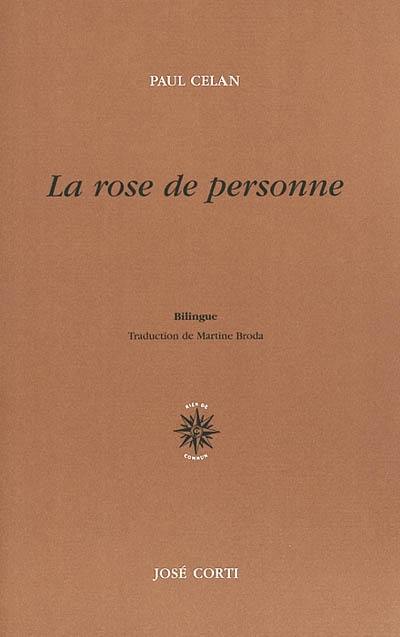 La rose de personne. Die Niemandsrose