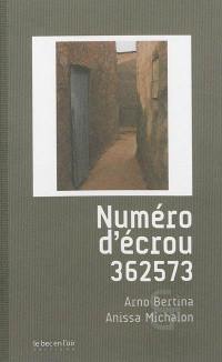 Numéro d'écrou 362573