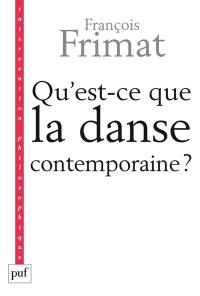 Qu'est-ce que la danse contemporaine ?