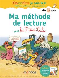 Ma méthode de lecture avec les p'tites poules