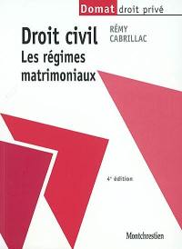 Droit civil : les régimes matrimoniaux