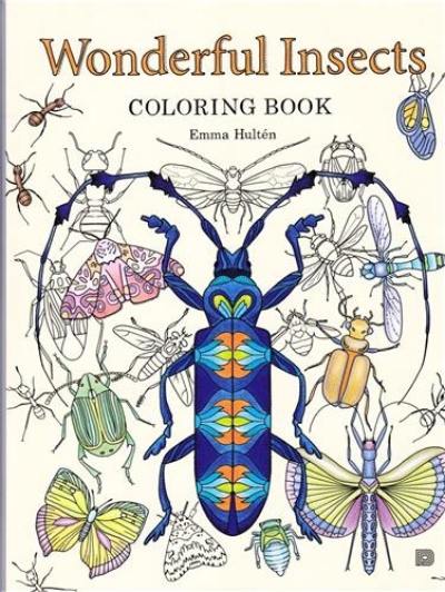 Wonderful Insects Coloring Book