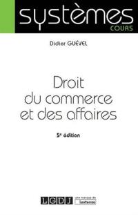 Droit du commerce et des affaires