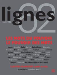 Lignes, n° 62. Les mots du pouvoir, le pouvoir des mots