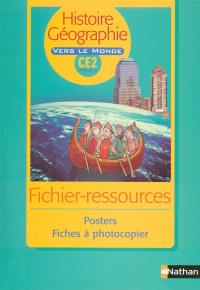 Histoire-géographie CE2 : photofiches avec 16 posters