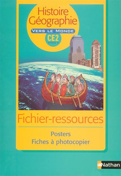 Histoire-géographie CE2 : photofiches avec 16 posters