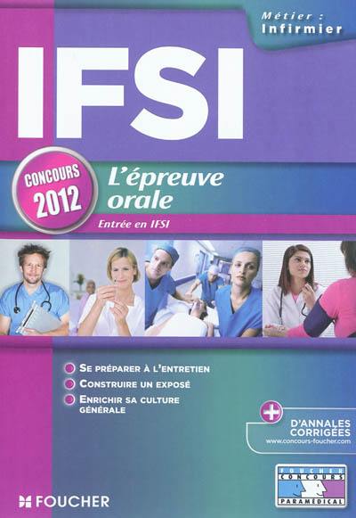 L'épreuve orale, concours d'entrée en IFSI