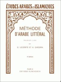 Méthode d'arabe littéral. Vol. 1. 1er livre