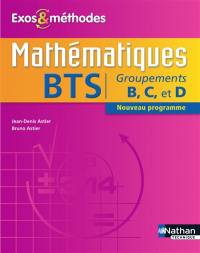 Mathématiques, BTS groupements B, C et D