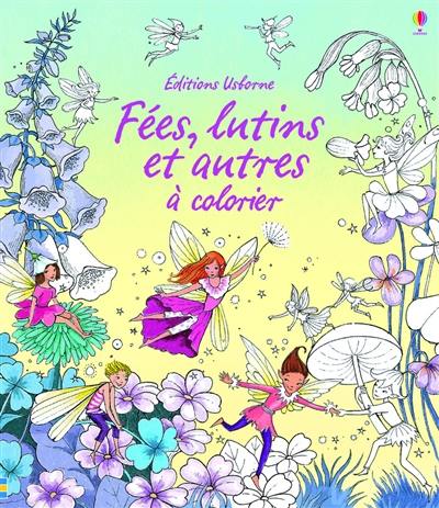 Fées, lutins et autres à colorier