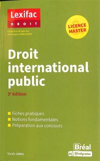 Droit international public : licence & master