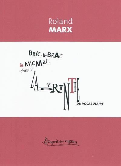 Bric-à-brac & micmac dans le labyrinthe du vocabulaire